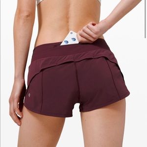 Lululemon Speed Up Short *2.5”